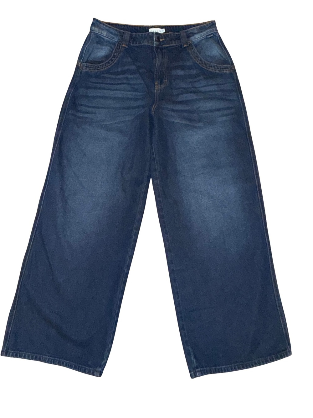 Cello 90’s Inspired High Rise Wide Leg Jeans Dark Wash| Size 11